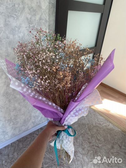 Букет из гипсофилы