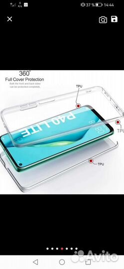 Чехол двухсторонний honor 10i