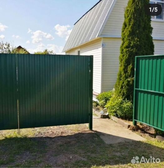 Забор из профлиста