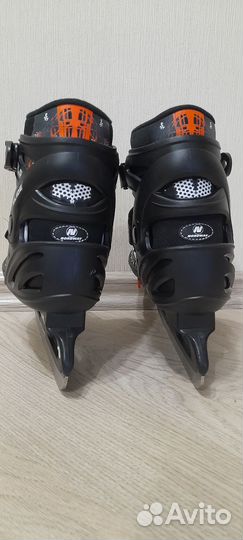 Коньки детские раздвижные 31-35 размер