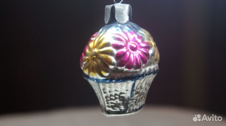 Елочные игрушки СССР 