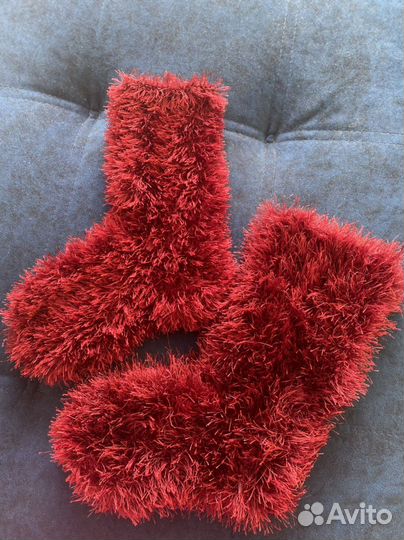 Вязанные носки ручной работы