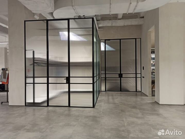 Перегородки межкомнатные раздвижные лофт