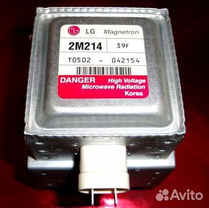 Магнетрон микроволновой печи LG 2M214-39F