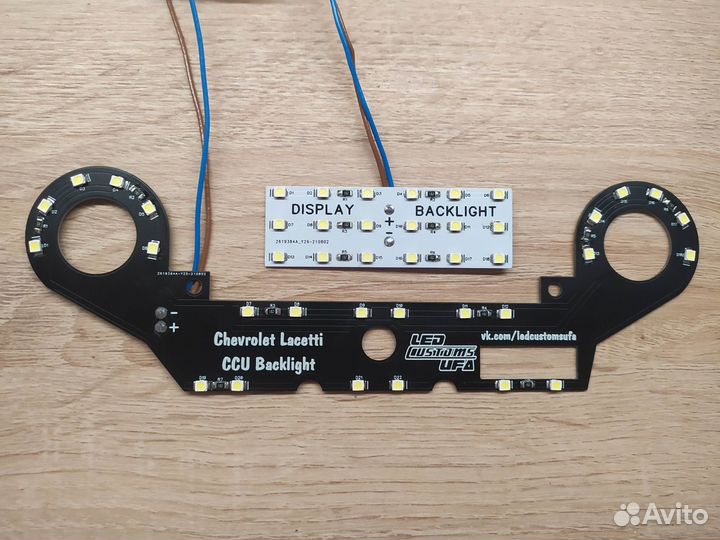 Плата подсветки печки / климата Chevrolet Lacetti