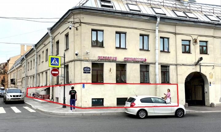 Кафе на наб. Фонтанки, 60кВт, 133 м²
