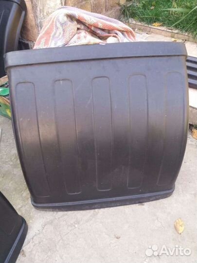 Крылья задних колес с креплением на одиночку