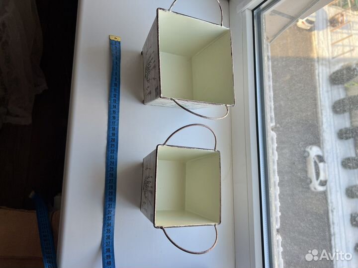 Кашпо металл комплект