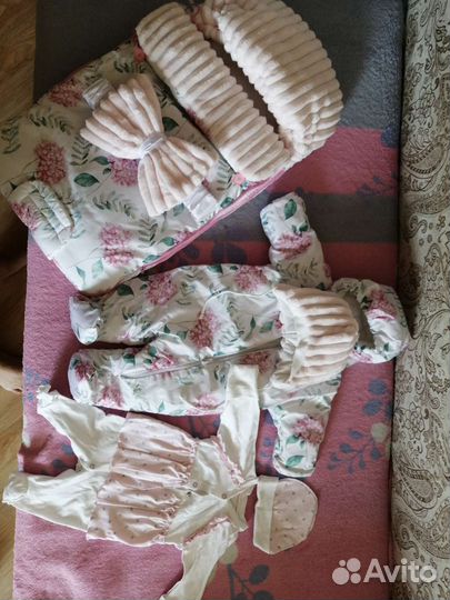 Конверт на выписку зимний