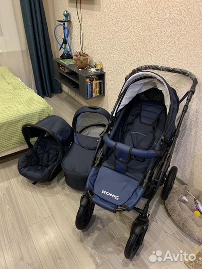 Коляска 3 в 1 Детская коляска 3в1 Verdi Sonic Plus