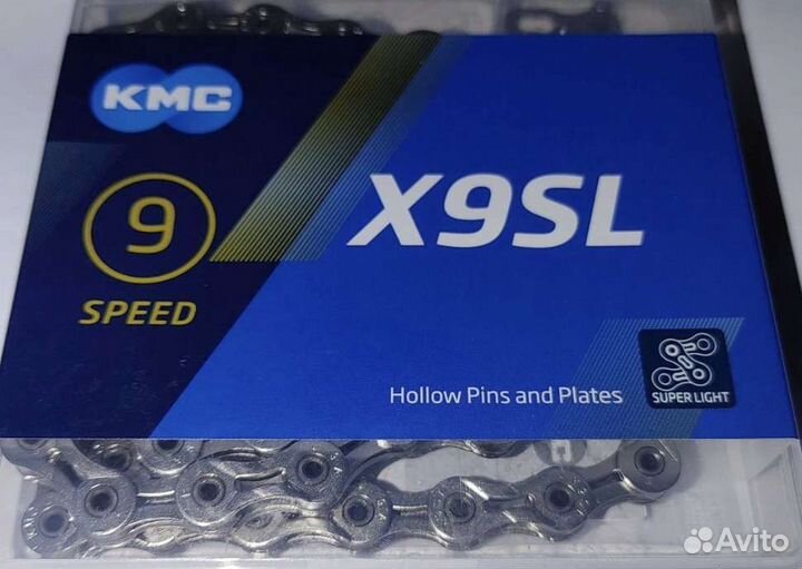 Цепи Shimano mtb HG95/601/701/YBN/KMC Z8/X9/X12