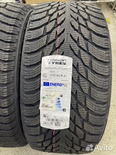 Nokian Tyres Hakkapeliitta R3 SUV 275/40 R21 и 315/35 R21