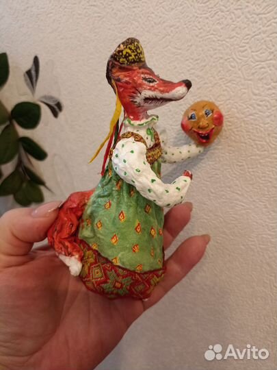 Елочные игрушки из ваты