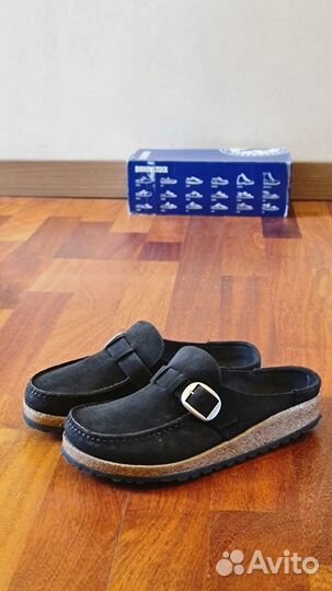 Birkenstock Buckley, натуральная замша, размер 37