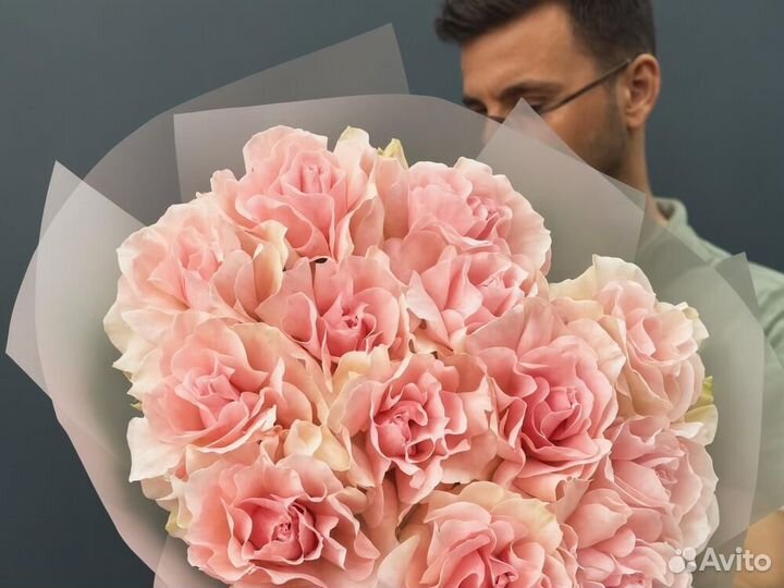 Свежие розы 25 роз 51 роза 101 роза