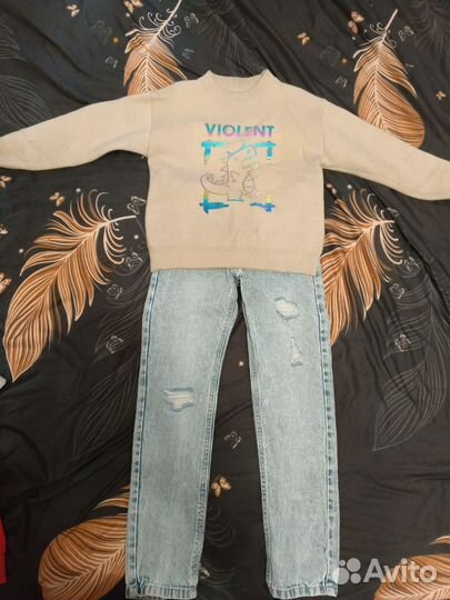 Пакет фирменных вещей на мальчика 122