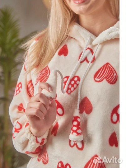 Новая Пижама женская, домашний костюм теплый