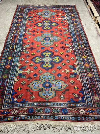 Старинный сумах (ковер) ручной работы 2.90/1.70