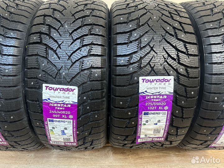 Tourador Ice Star TSW1 245/40 R20 и 275/35 R20 105T