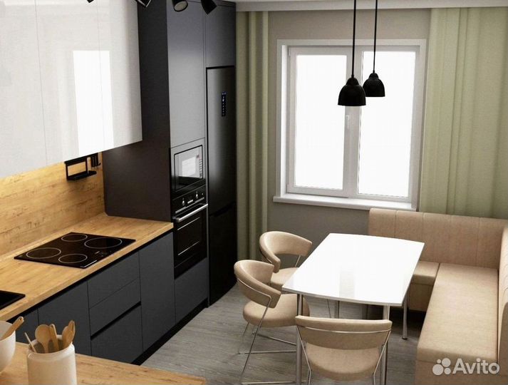 Кухня в стиле минимализм на заказ