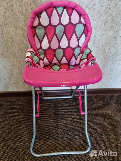 Кукольный стульчик для кормления