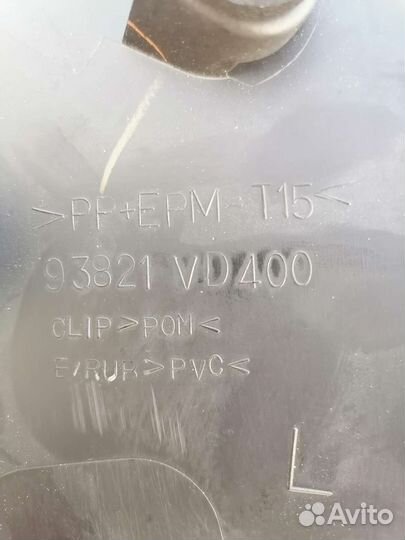 Накладка на крыло,двери ниссан патрол