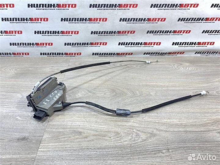 Замок двери задний правый Citroen C4 (2) 1.6 2012