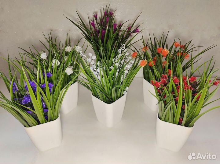 Искусственные цветы, искусственная зелень