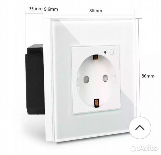 Встраиваемая умная wi-fi розетка