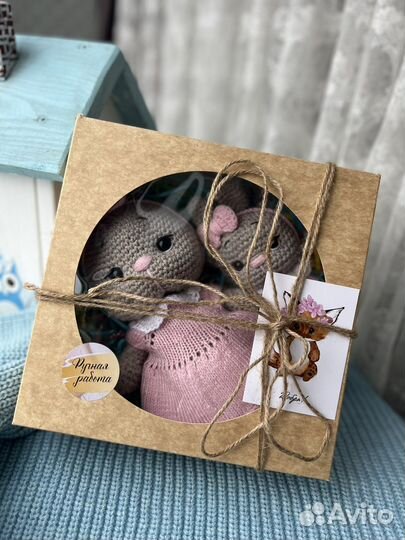 Вязаные игрушки ручной работы