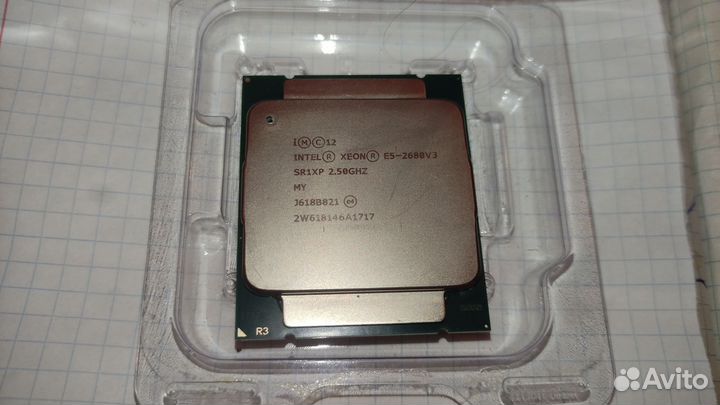 Процессор Intel Xeon E5 2680 V3 под 2011-3 рабочий