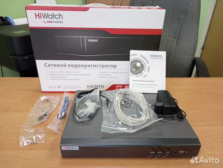 DS-N308(D) HiWatch видеорегистратор 8IP камер (снг