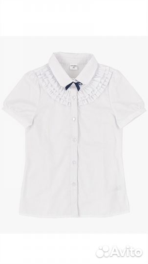 Блузка школьная 9 лет/ 134 см