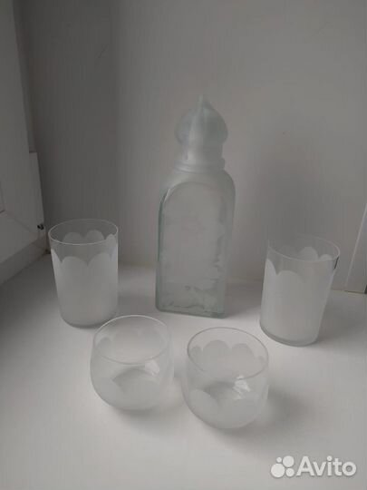 Хрустальные бокалы СССР