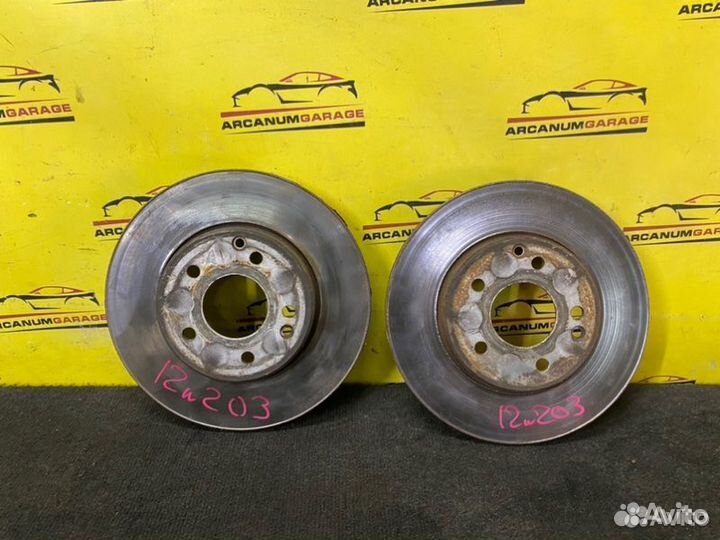 Тормозной диск передний Mercedes Clc W203