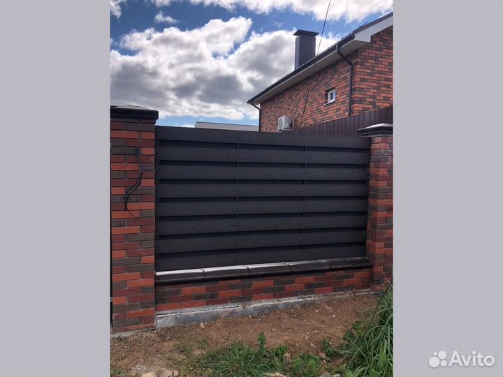 Доска для забора из дпк от производителя