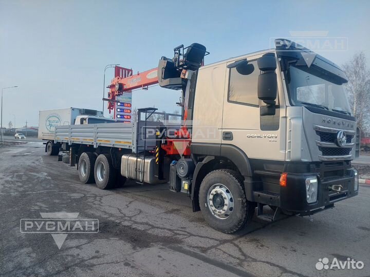 IVECO-Hongyan Genlyon C500 с КМУ, 2024