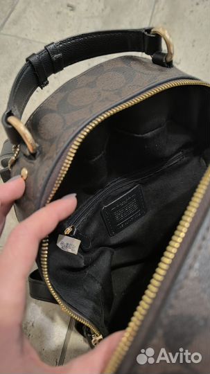 Рюкзак женский coach коричневый