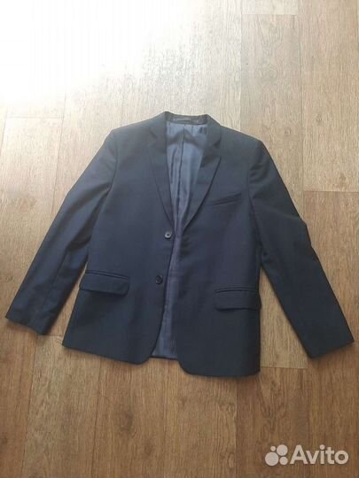 Пиджак школьный на мальчика 10-12 лет