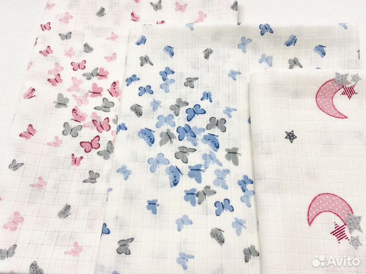 Муслиновые пеленки новые