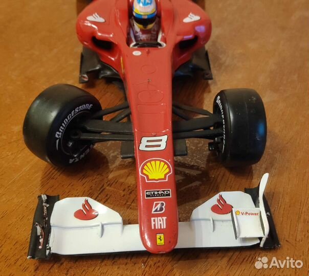 Формула 1 F10 Fernando Alonso от hot wheels elite