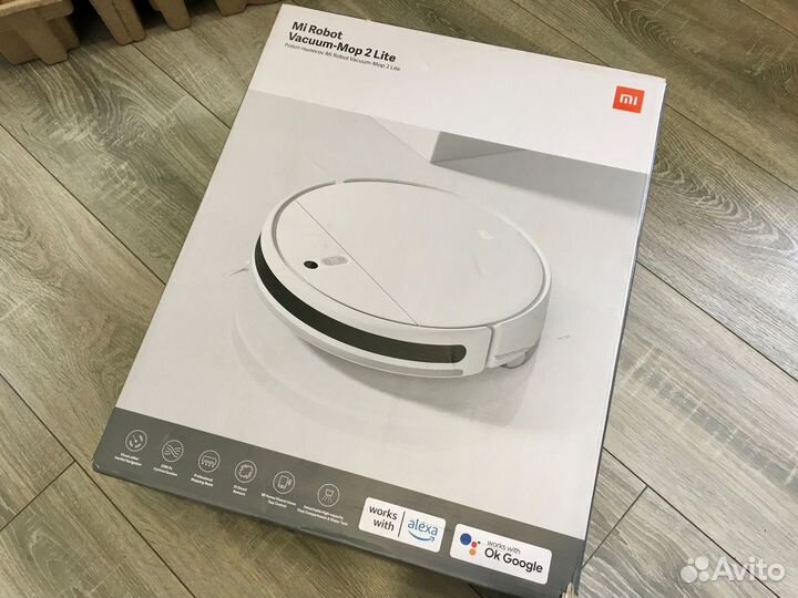 Робот пылесос xiaomi mop 2 lite влажная уборка