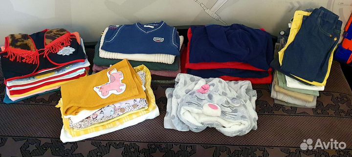 Вещи пакетом на мальчика и девочку 2-4 года