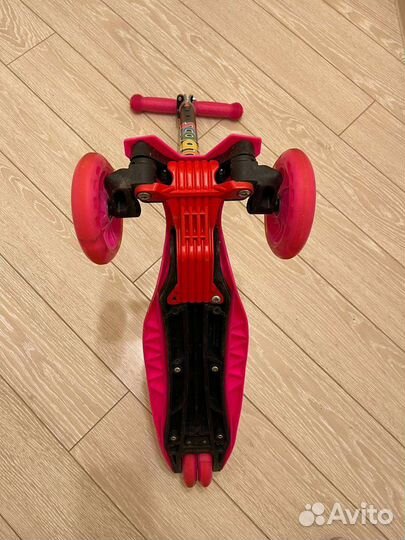 Самокат детский трехколесный бу