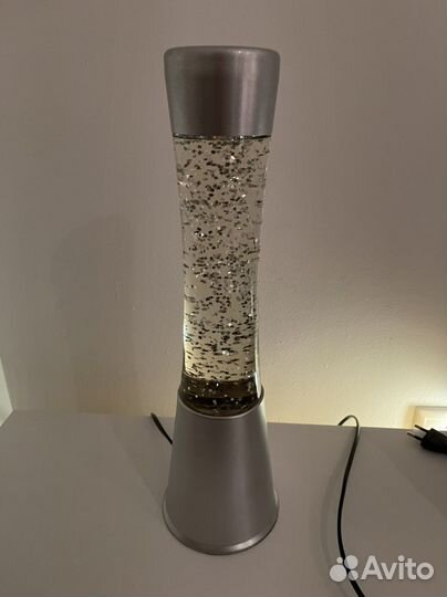 Лава лампа с блестками