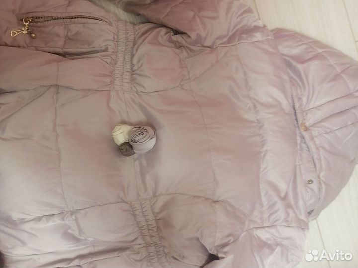 Зимний комплект для девочки 128