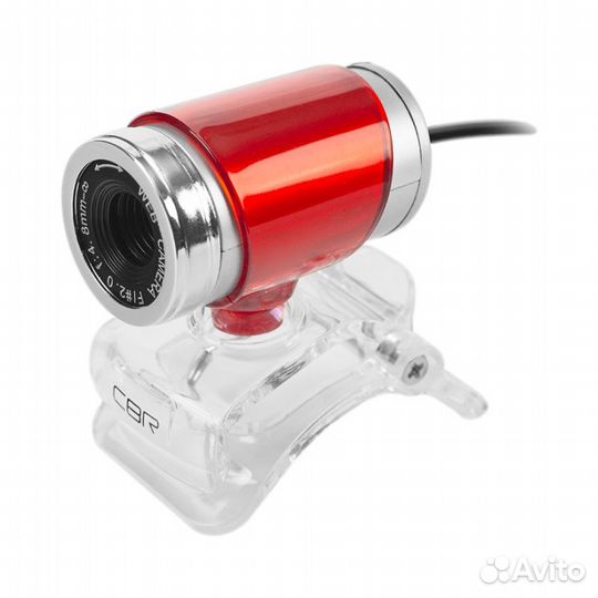 Вебкамера CBR CW 830M Red