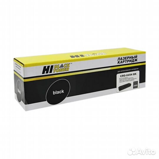 Картридж №045H BK для Canon LBP-611/613/MF631/633