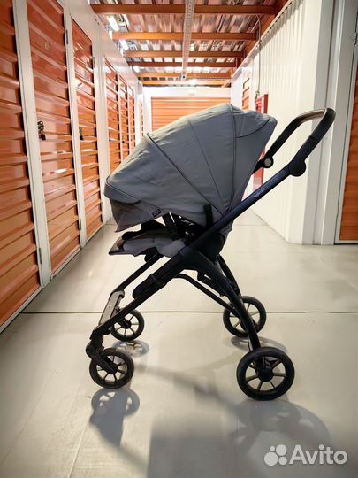 Коляска Inglesina electa 2 в 1, серая, б/у