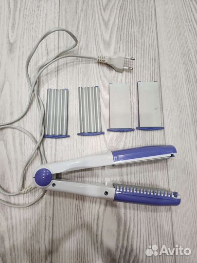 Выпрямитель утюжок гофре для волос Elenberg